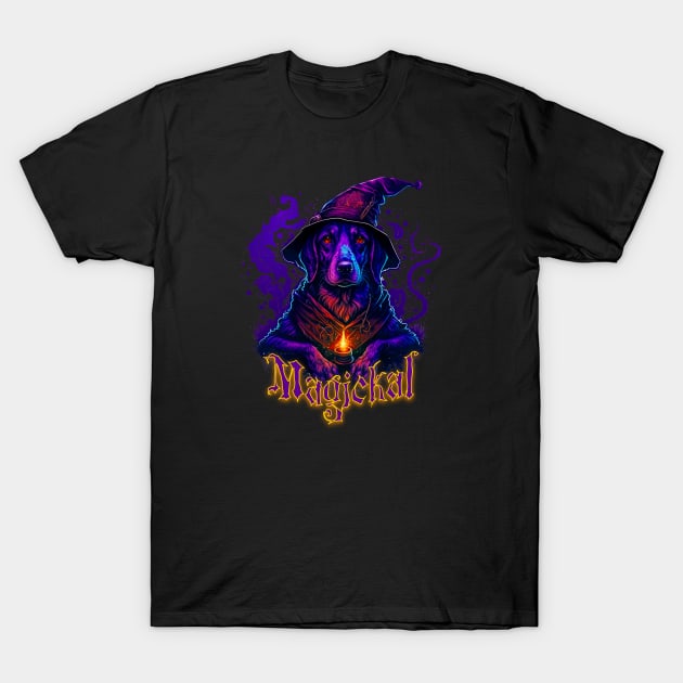 Witch Dog T-Shirt by The Sherwood Forester